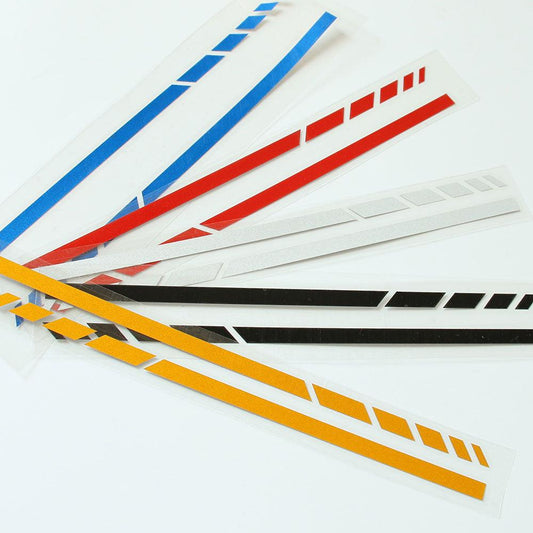 1Pair Car Rear View Mirror Sticker Reflective Decal Vinyl Sticker Decal Stripe Sticker Car Rear View Mirror Stickers Car Body Stickers Waterproof Reflective Car Side Stickers Auto Side Stripe Decals Side Mirror Reflective Decals Auto Rearview Stickers