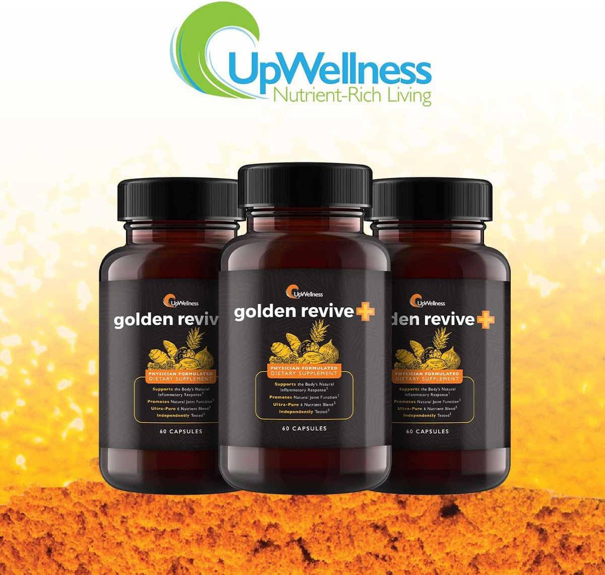 Golden Revive+ Joint & Muscle Support Supplement