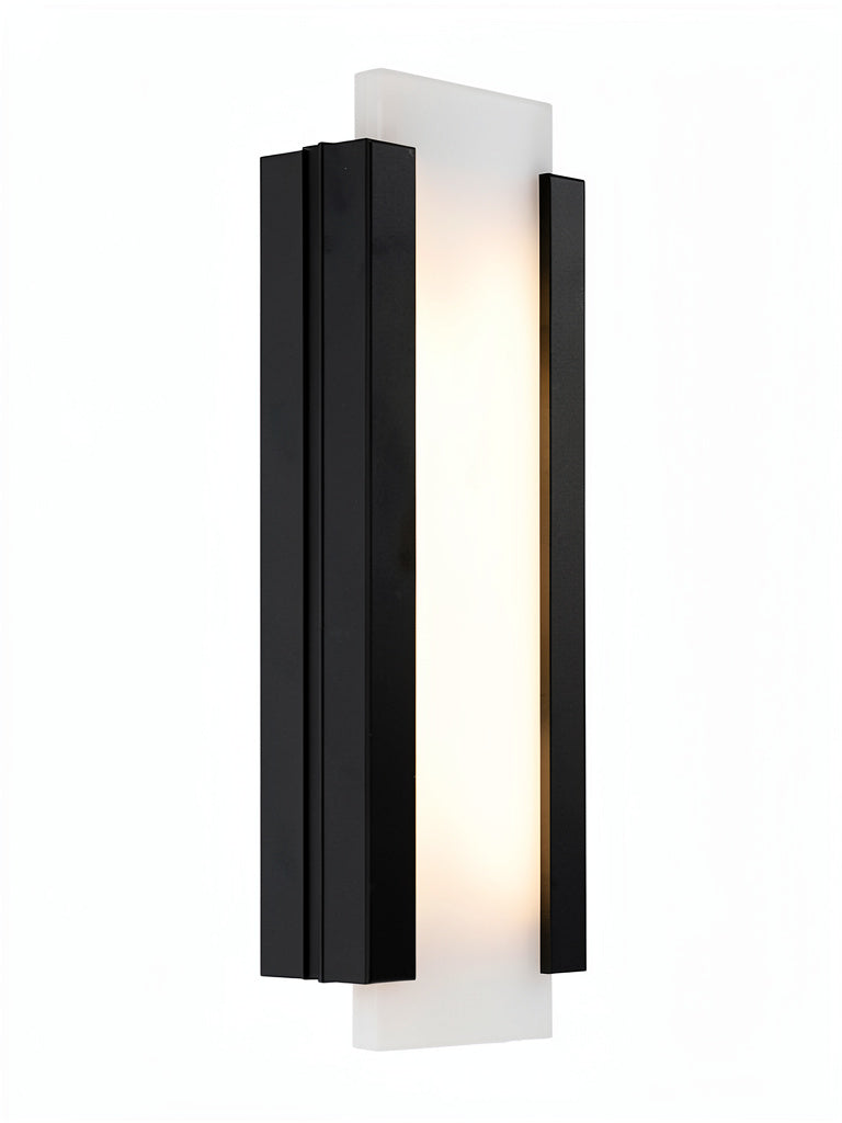 Wac Fiction LED Indoor & Outdoor Wall Light 14 Inch, Ws-W11914-Bk