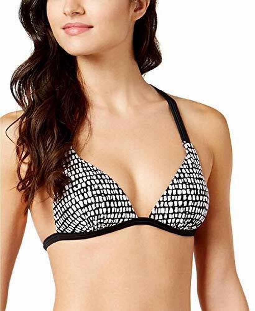 Hula Honey Junior's Bump in the Road Push-Up Bikini Top, Size XL
