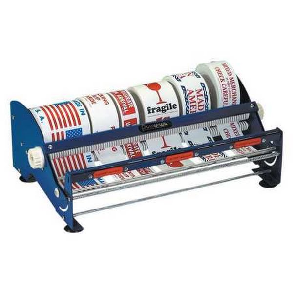 Box Partners Tape Logic Table Top Label Dispenser 18 Blue SL9518