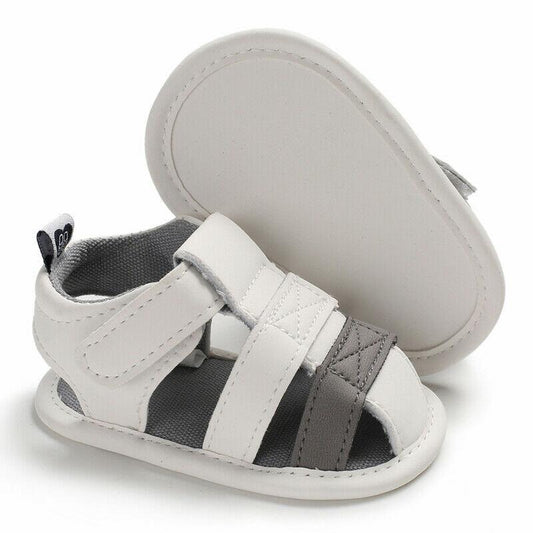 Baby Girls and Boy Summer Causal Anti Slip Soft Crib Sole Shoes Sandals For Kids Summer Style