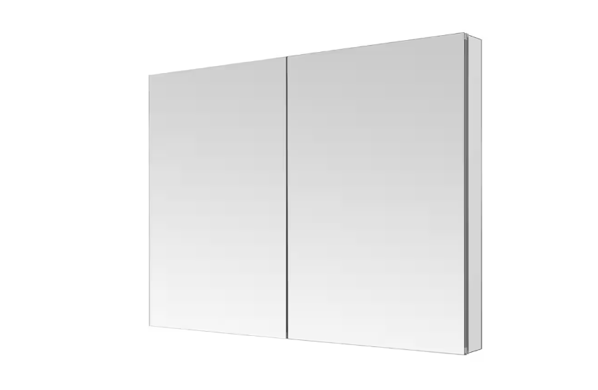 Build Essentials White 42 X 36 Tall Slab Door Left / Right Hinge Wall Cabi