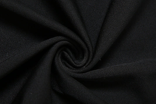 Back Mesh Pierced Air Quality Temperament Slit Dress