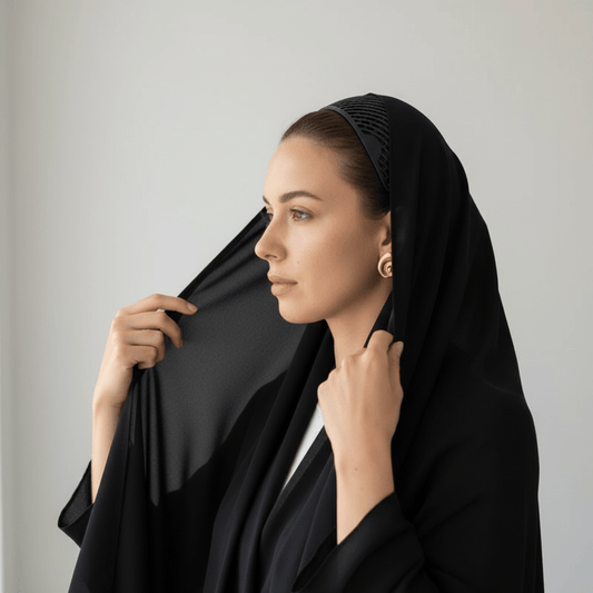 3D-Printed Non-Slip Hijab Grip Headband (Breathable & Lightweight) (MAC303)