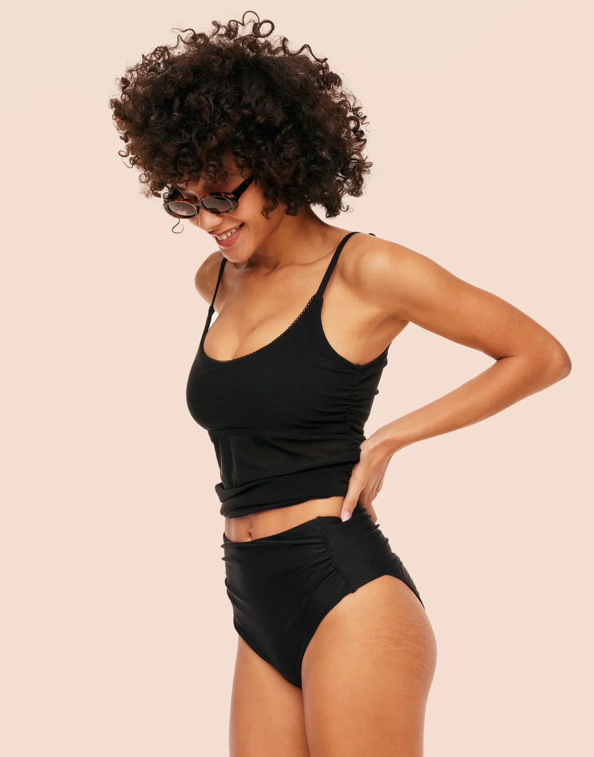 Adore Me Marseille Womens Swimwear Tankini Top, XL