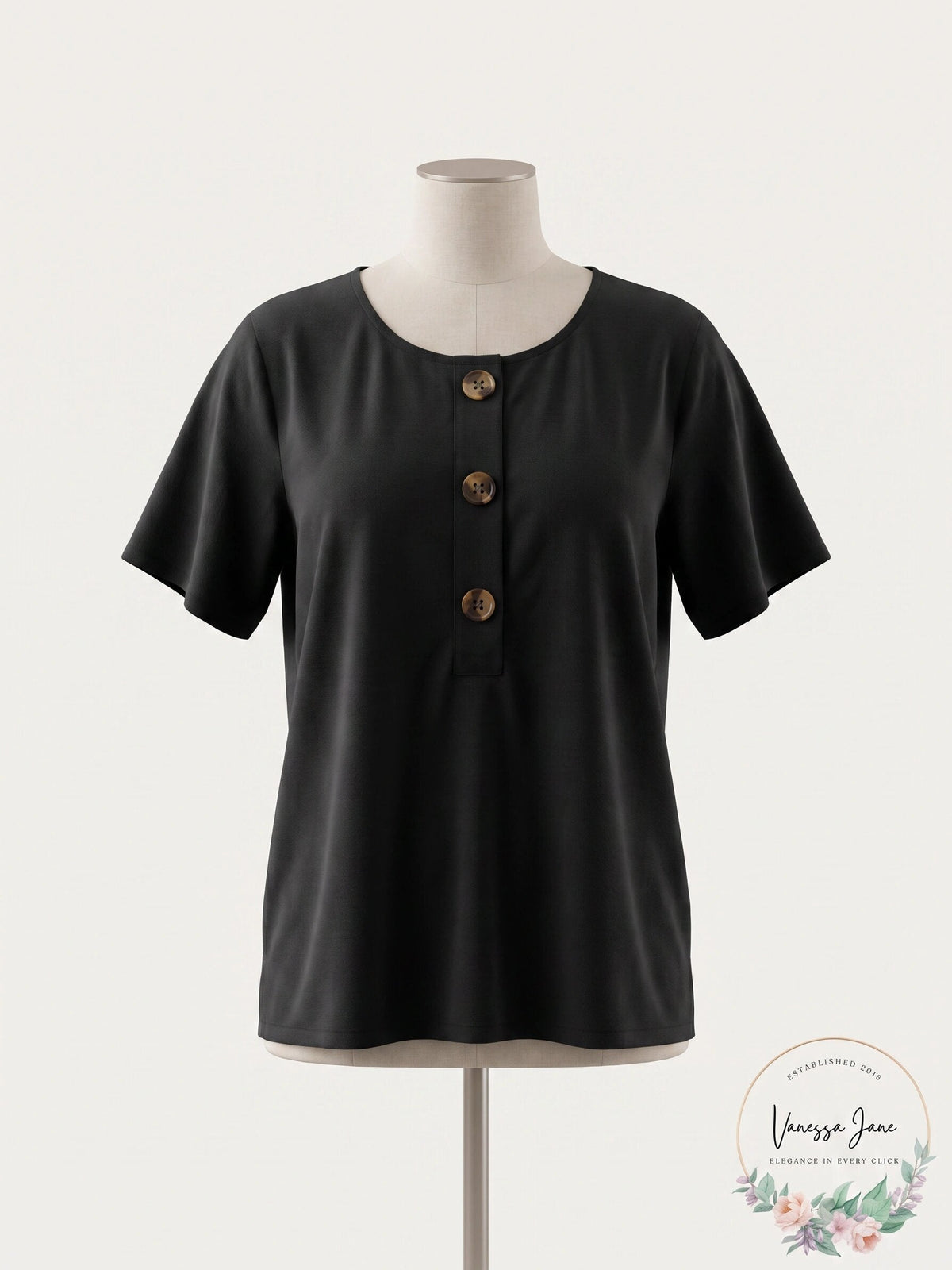 Afani Women's Flutter Sleeve Top