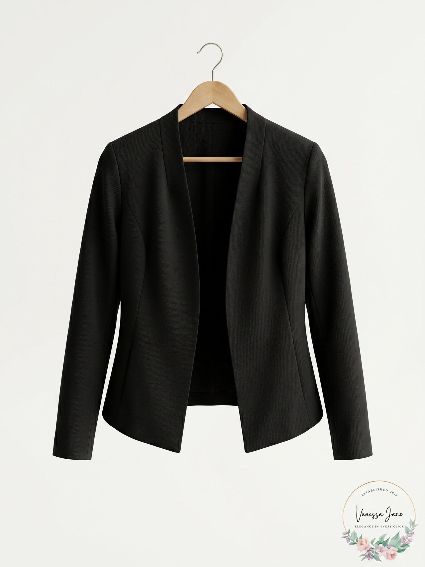 1.State Womens Open-Front Blazer, Size Small