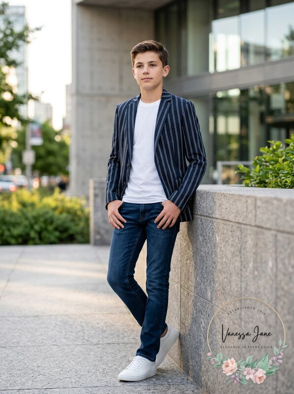 Lauren Ralph Lauren Big Boys Classic-Fit Stretch Sport Coat