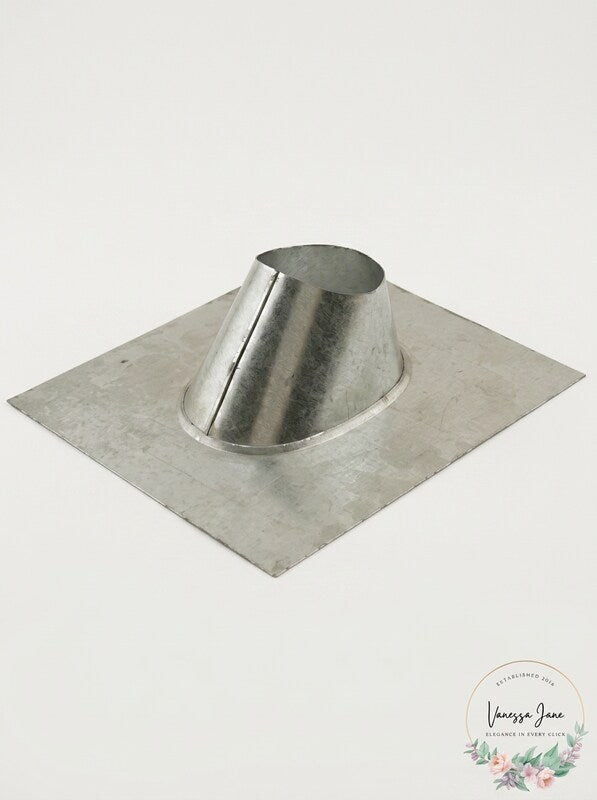 Lot of 5 Amerivent 4Ef Roof Vent Flashing, 4inches