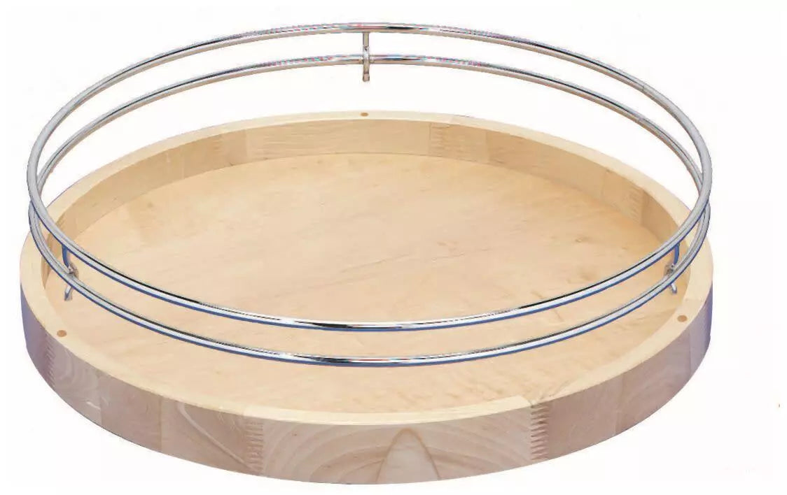 Rev-a-Shelf 5Lsf020 5Lsf 20 Diameter Full Circle Lazy Susan Fence Rail - Chrome