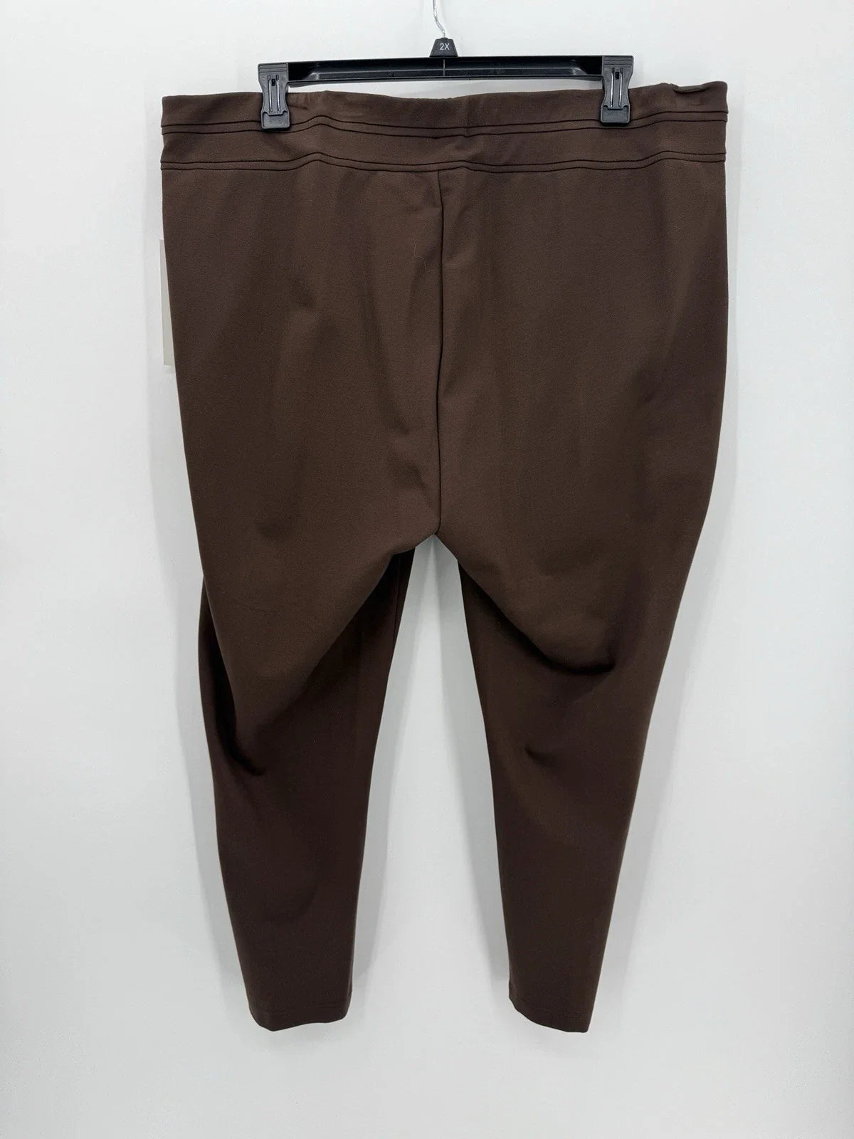 Calvin Klein Plus Pleated-Waist Pull-On Pants, Size 2X