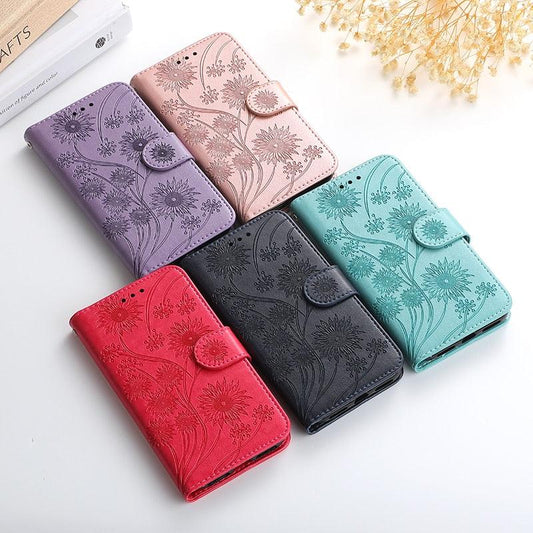 Stylish Wallet Flip Cover Embossing Credit Cards Slot Pockets PU Leather Wallet Cover For Xiaomi Redmi Note 9 7 8 Pro 9A 7A 9C 8T 6 Leather Flip Book Case For Red MI 11 Note 10 9T 5 9S Po co X3 NFC M3 M4 4X Cover