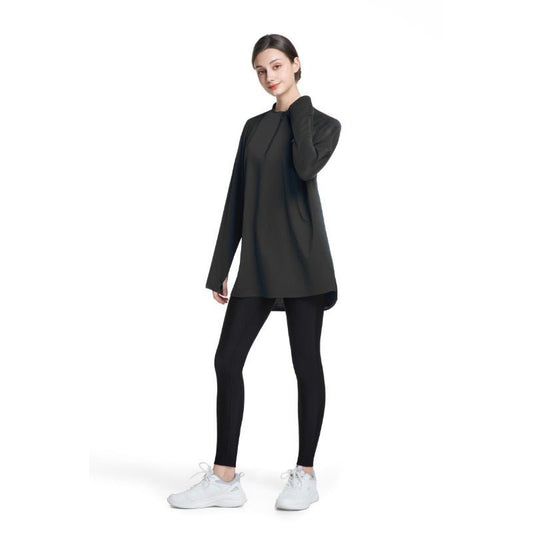 Women's Quick Dry Half Zip Running Top(MS115)