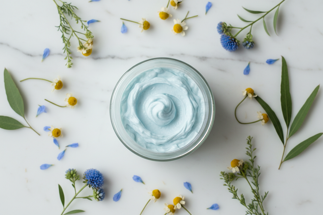 Whipped Tallow Balm with Blue Tansy: The Calming Skincare You've Been Looking For