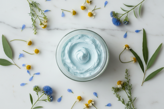 Whipped Tallow Balm with Blue Tansy: The Calming Skincare You've Been Looking For
