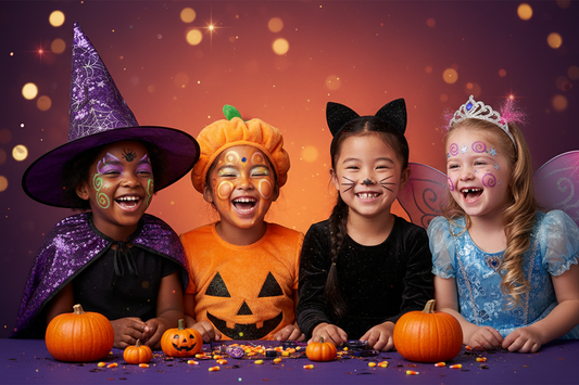 Little Ghouls & Glam: Fun & Safe Halloween Makeup Tips for Kids
