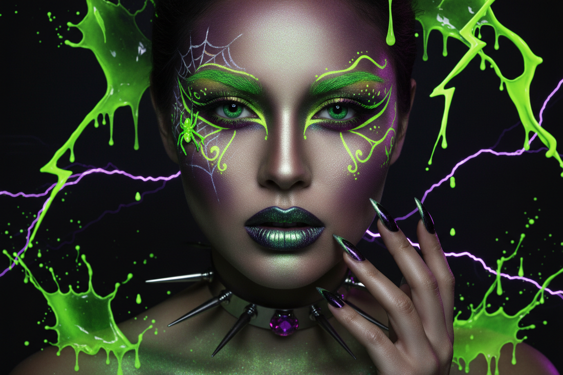 Glow Toxic: How to Rock Neon Makeup This Halloween