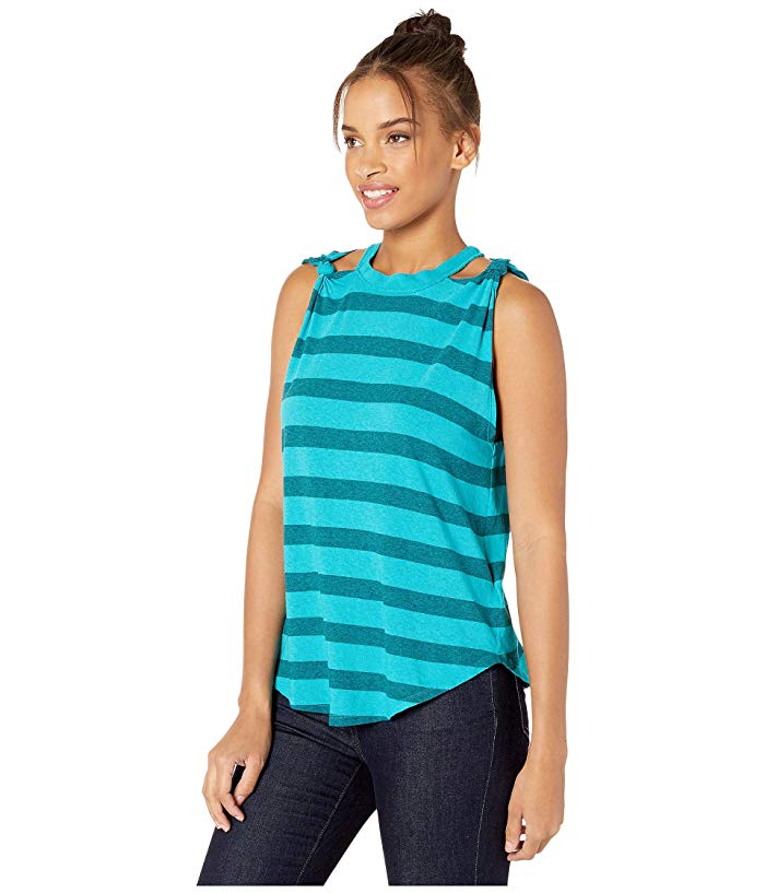 We the Free Womens Striped Twist Tank Top, Size Medium