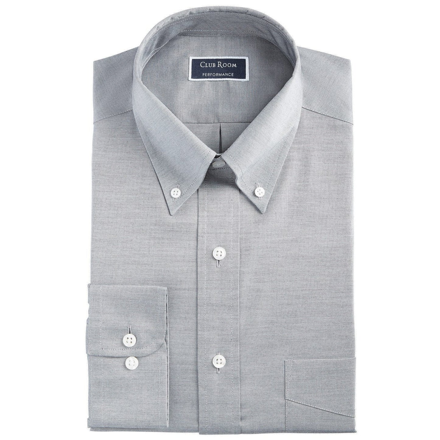 Club Room Mens Classic/Regular Fit Stretch Wrinkle-Resistant