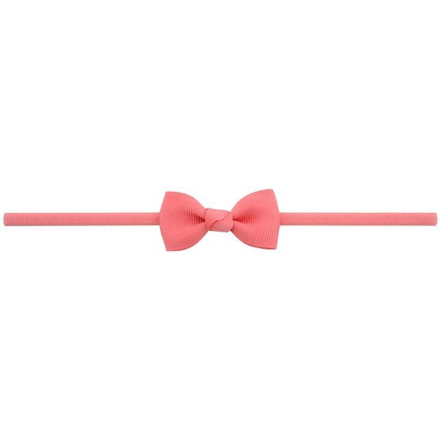 2Pcs/lot Baby Girls Headband Infant Hair Accessories Cloth Tie Bows Headwear Tiara Gift Toddlers bandage Ribbon Newborn Headwrap Gorgeous Hair Accessories For Babies