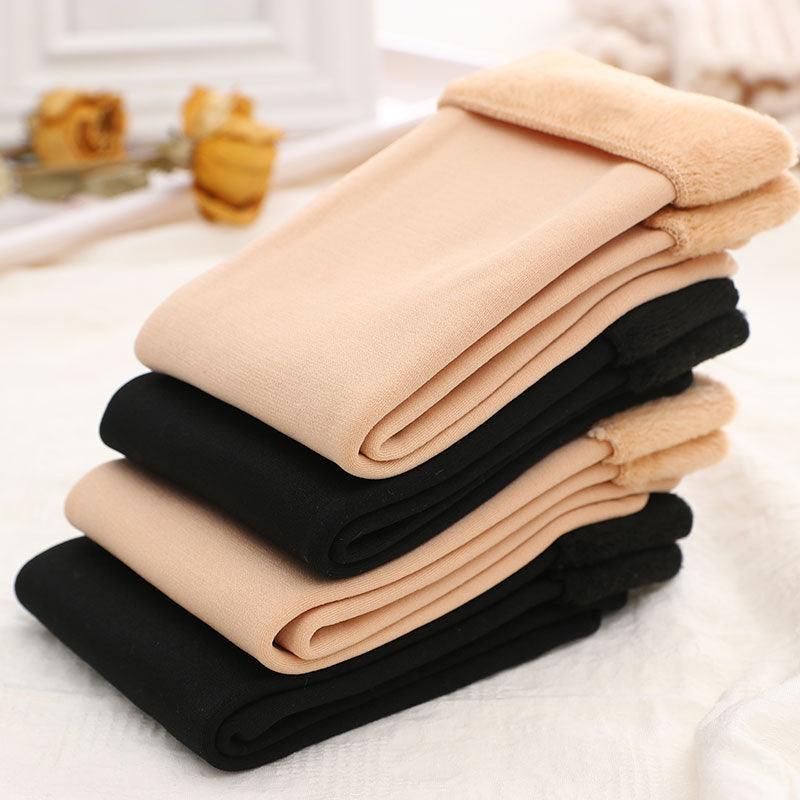 3Pairs Female Winter Warm Thicken Thermal Soft Casual Solid Color Socks Wool Cashmere Home Snow Boots Velvet Home Floor Sock For Women