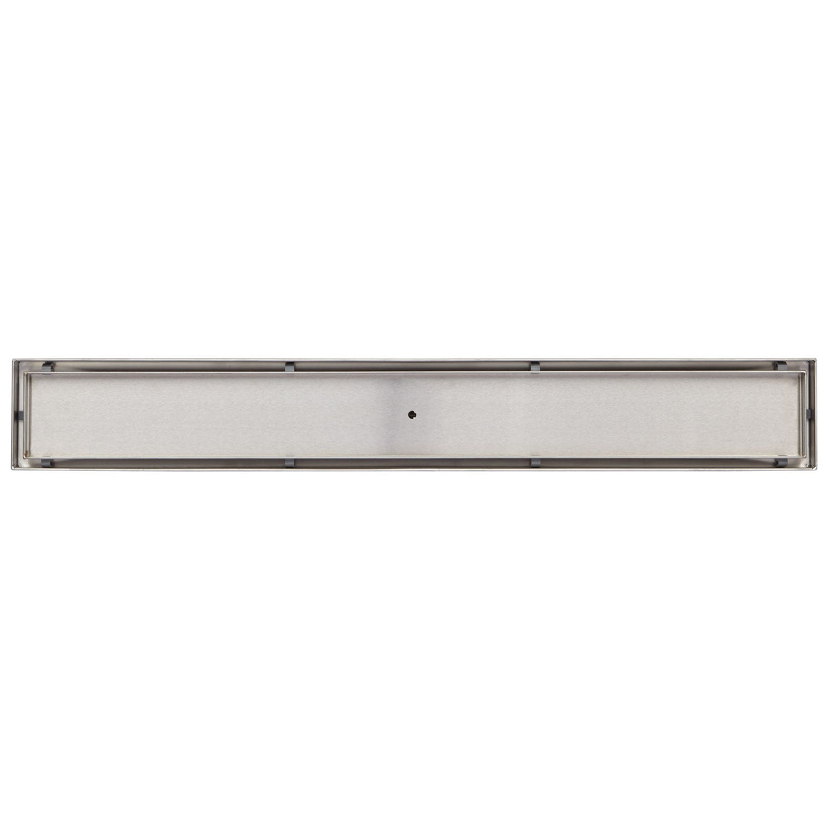 Signature Hardware Cohen 60-in Linear Shower Drain, Brushed Stainless Steel