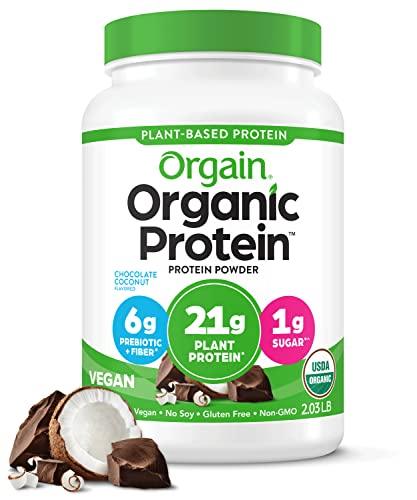 Organic Vegan Protein Powder — Creamy Chocolate Fudge Blend