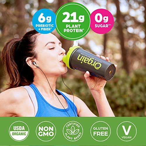 Organic Vegan Protein Powder — Creamy Chocolate Fudge Blend
