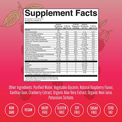 Daily Liquid Multivitamin — For Women, Men & Kids