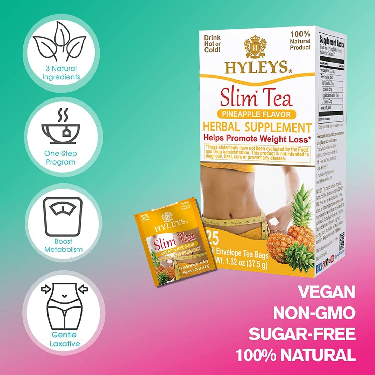 Pineapple Detox Tea — Daily Cleanse & Wellness Blend