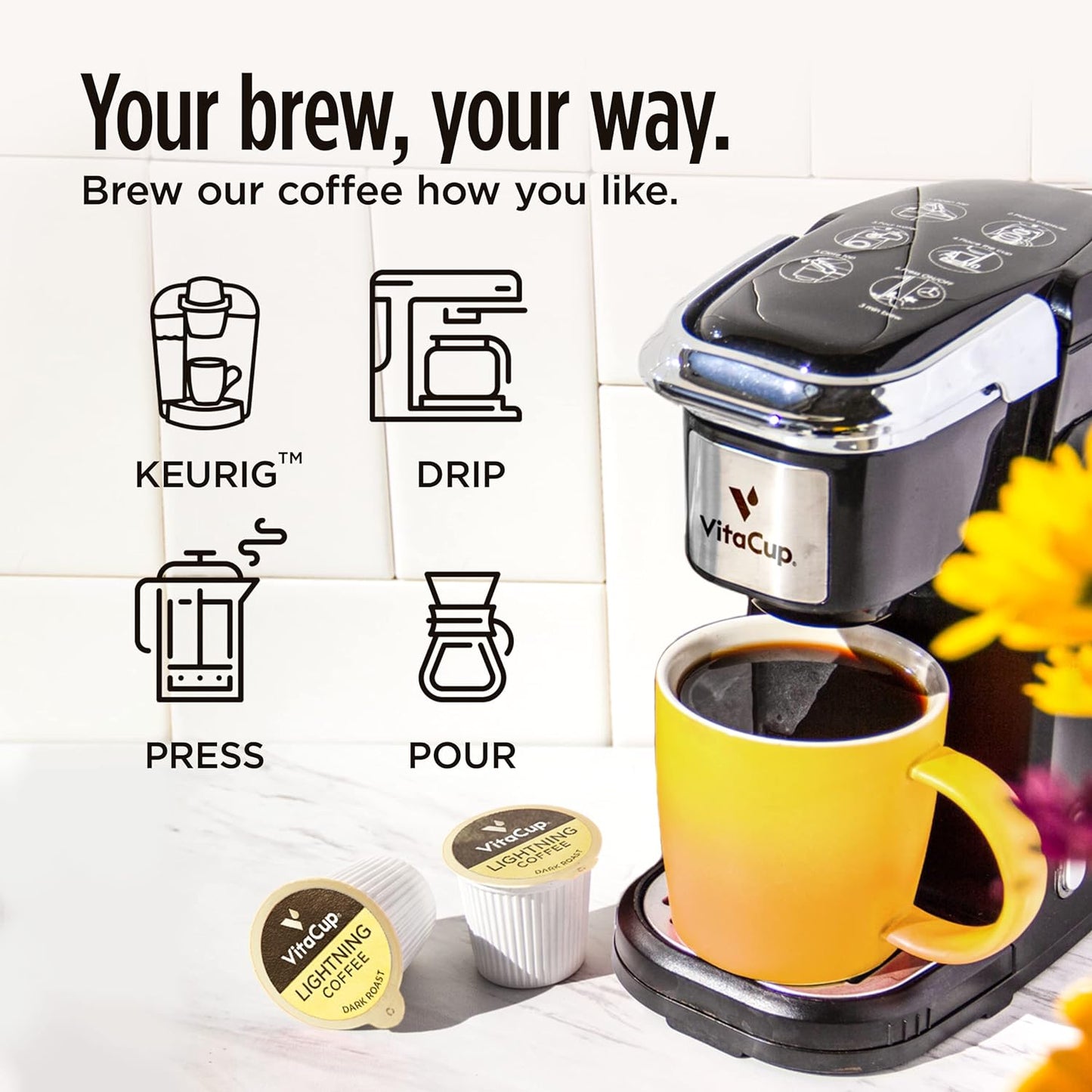 Slim Organic Coffee Pods — Metabolism-Boosting Morning Blend