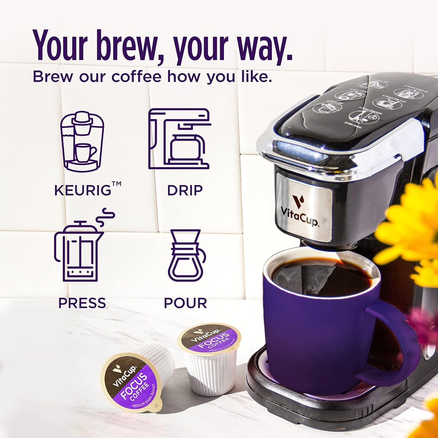 Slim Organic Coffee Pods — Metabolism-Boosting Morning Blend