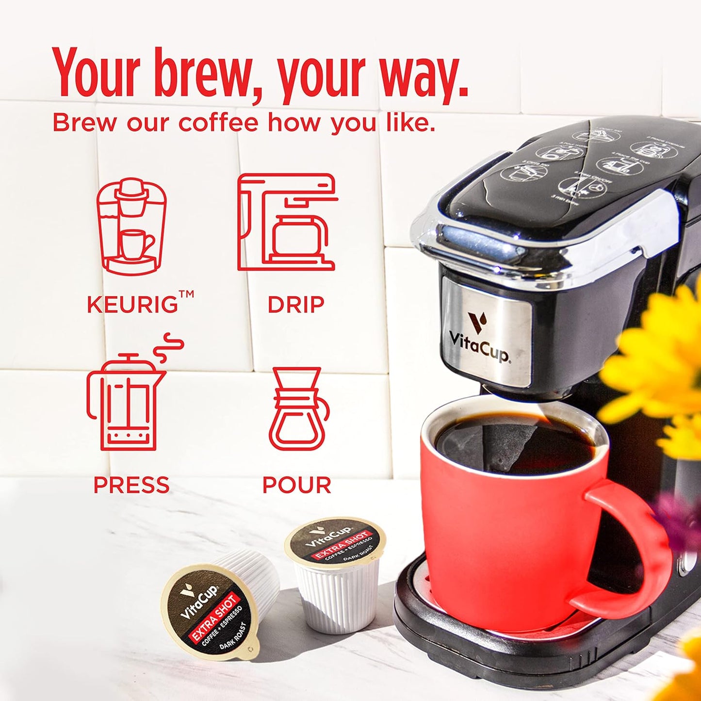 Slim Organic Coffee Pods — Metabolism-Boosting Morning Blend