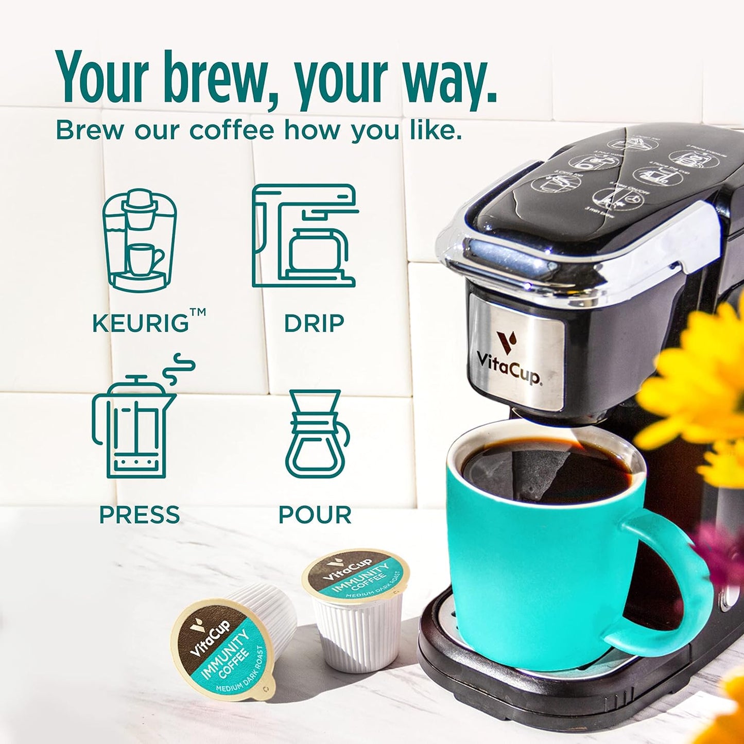 Slim Organic Coffee Pods — Metabolism-Boosting Morning Blend