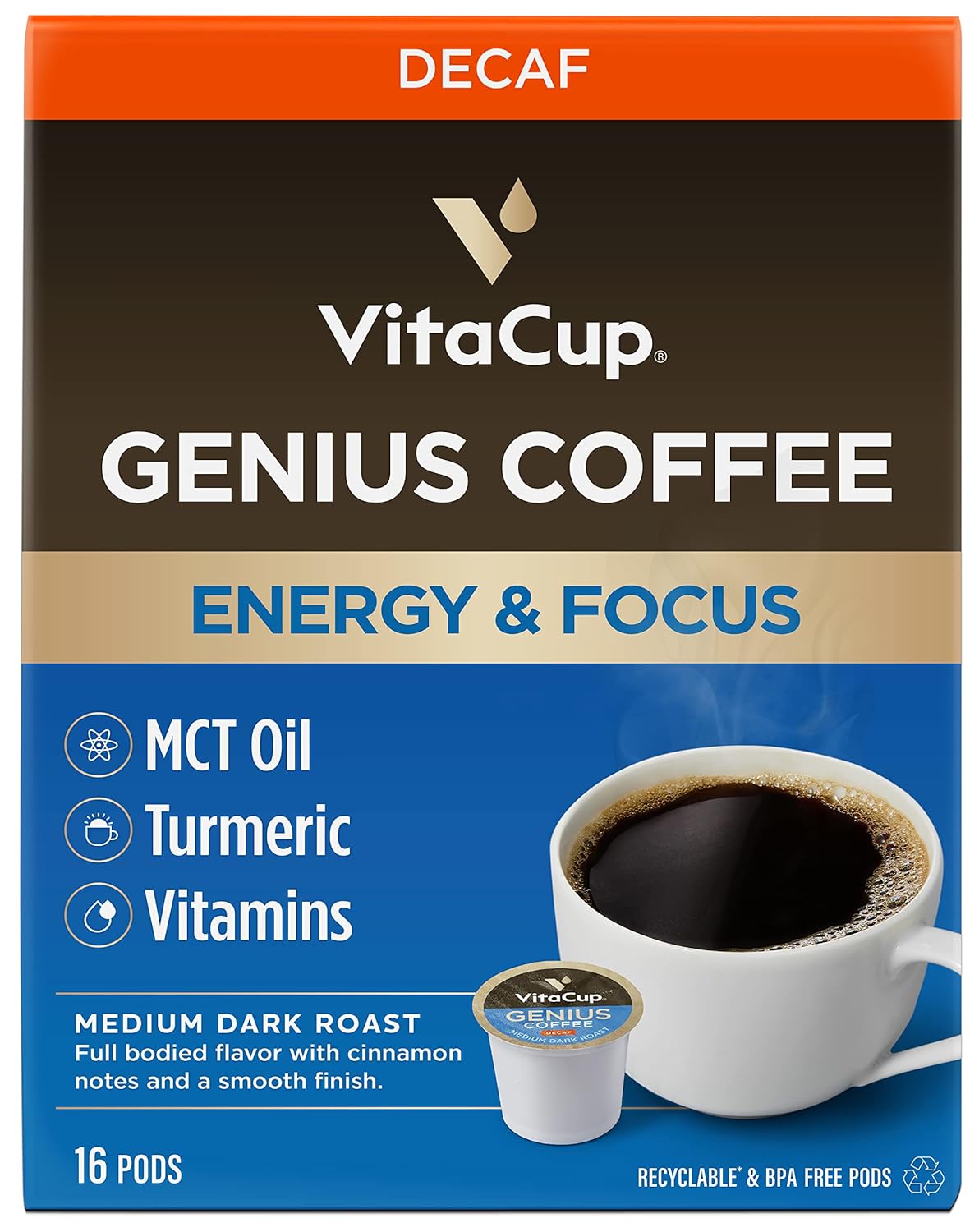 Slim Organic Coffee Pods — Metabolism-Boosting Morning Blend