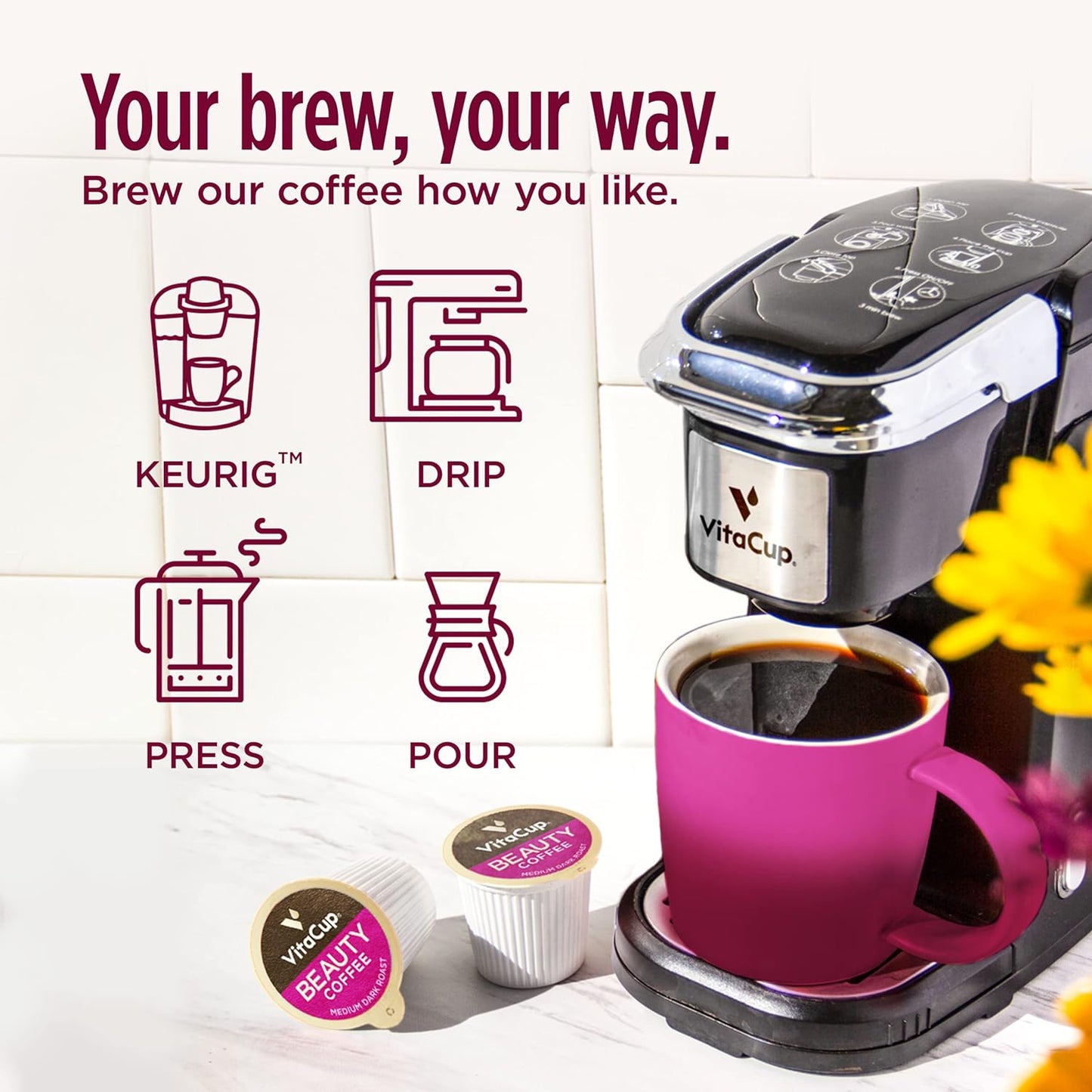 Slim Organic Coffee Pods — Metabolism-Boosting Morning Blend
