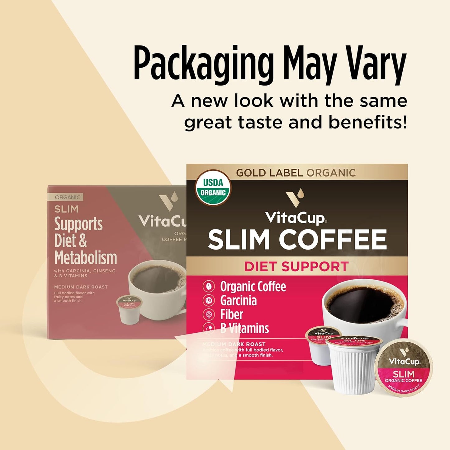 Slim Organic Coffee Pods — Metabolism-Boosting Morning Blend