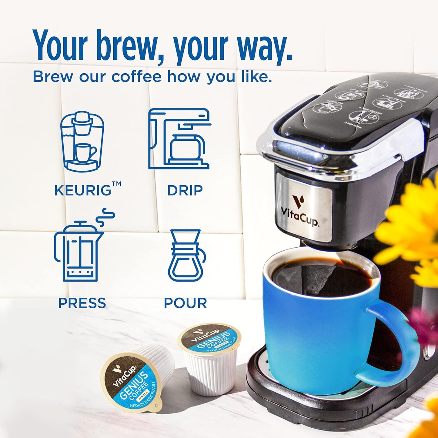 Slim Organic Coffee Pods — Metabolism-Boosting Morning Blend