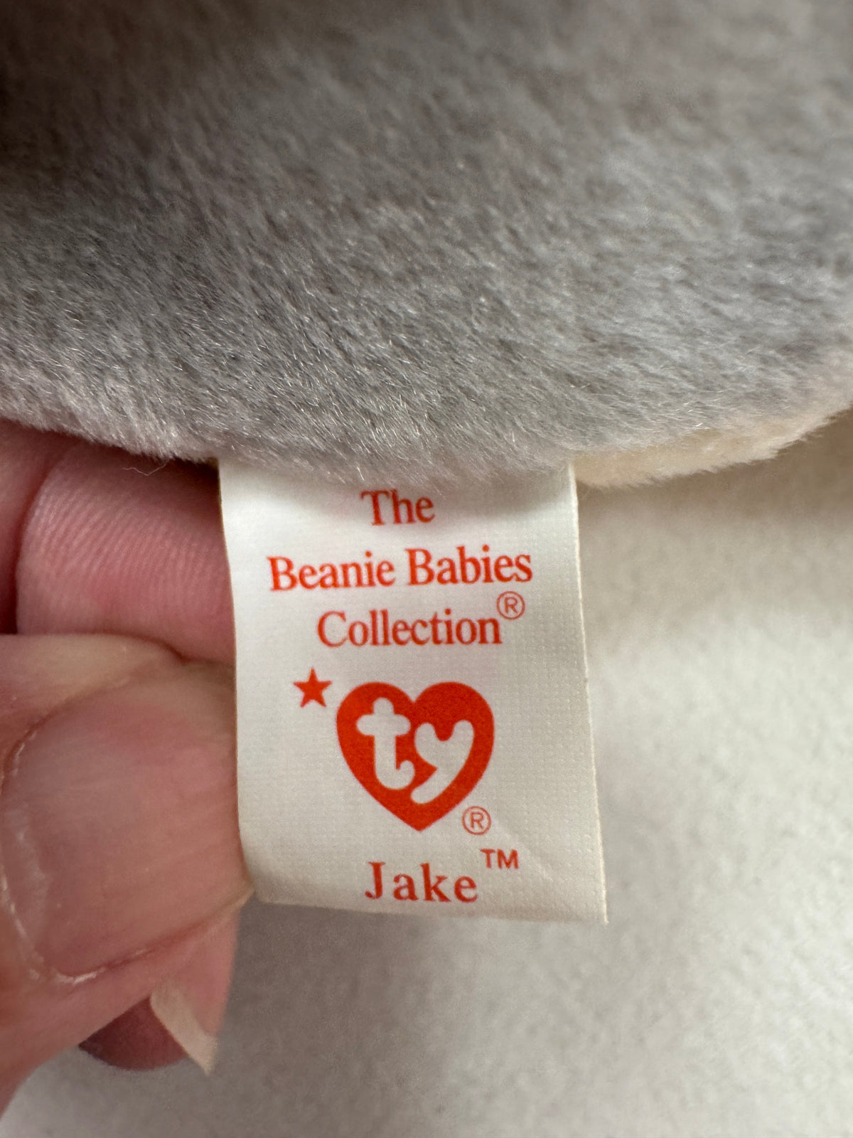 Ty Beanie Baby Jake The Mallard Drake Duck, 1997 1998  P.V.C. Pellets 14 Errors
