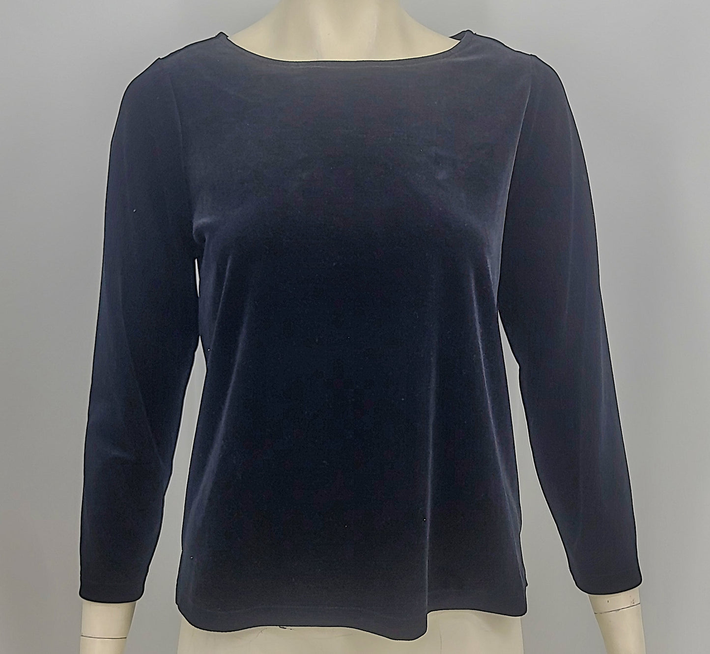 Rachel Zoe 3/4 Sleeve Velvet Blouse , Size Small