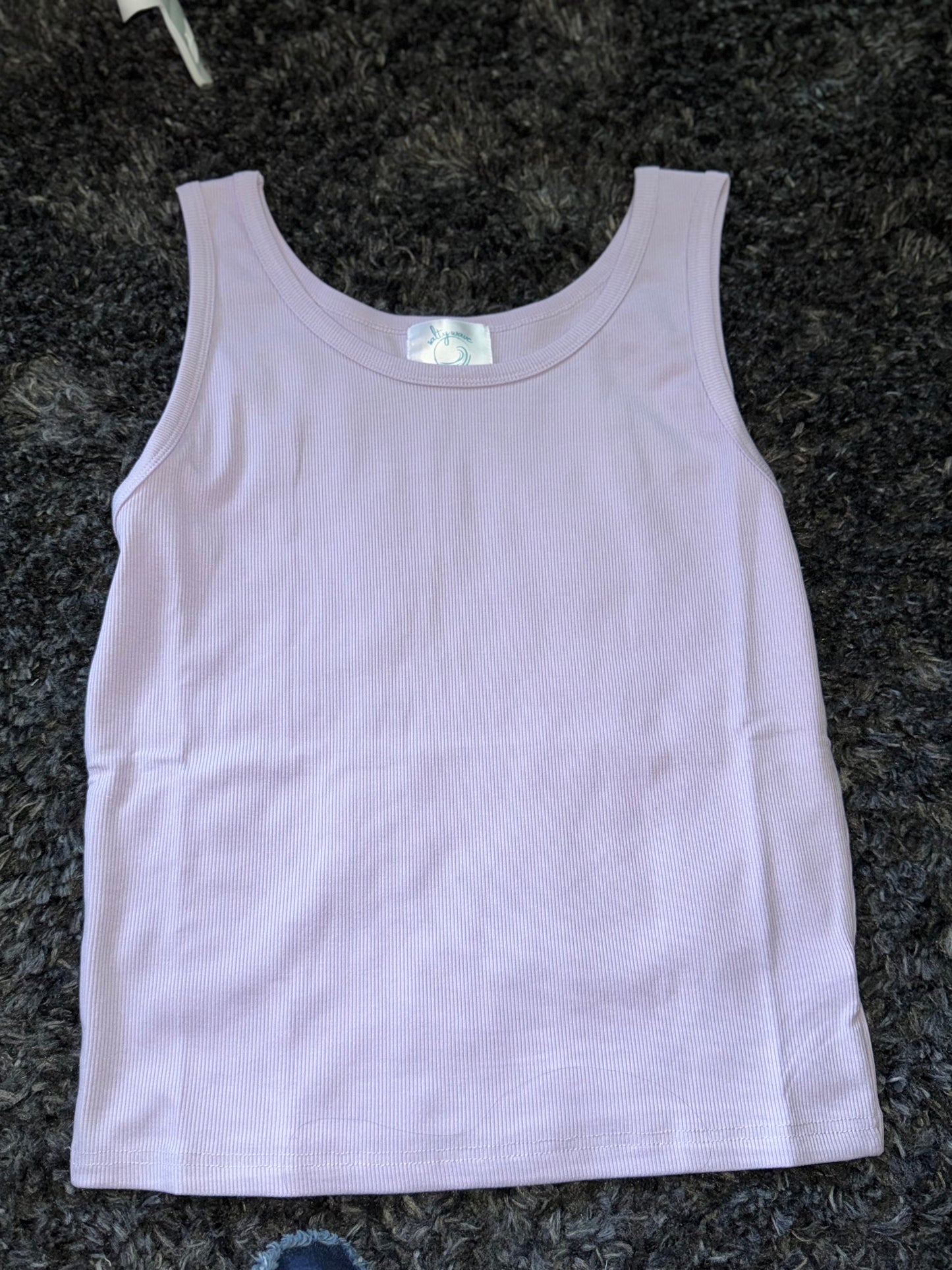 Hold Tight Tank Top in Lavender