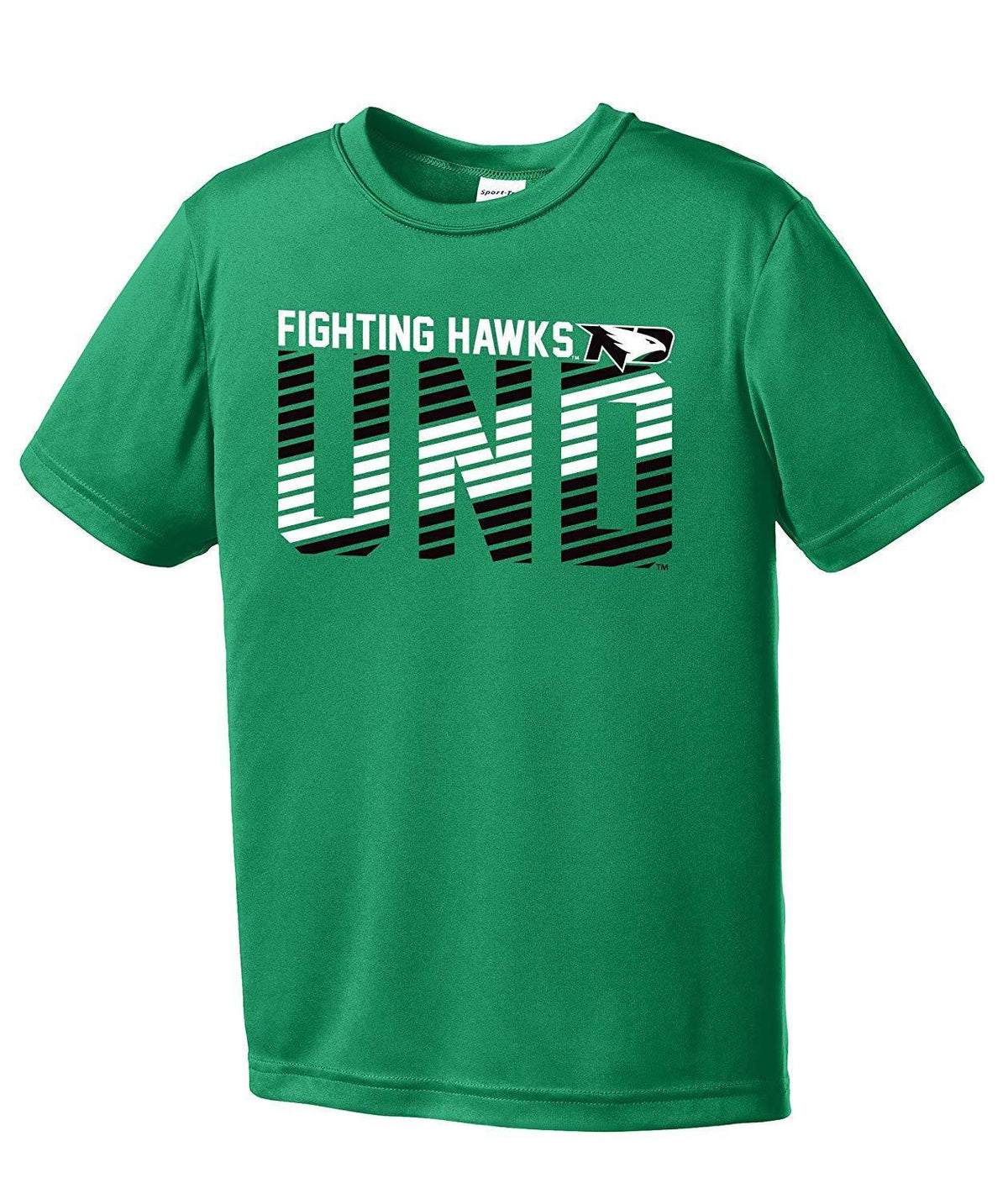 NCAA North Dakota Fighting Hawks Youth Boys Offsides Tee, XL