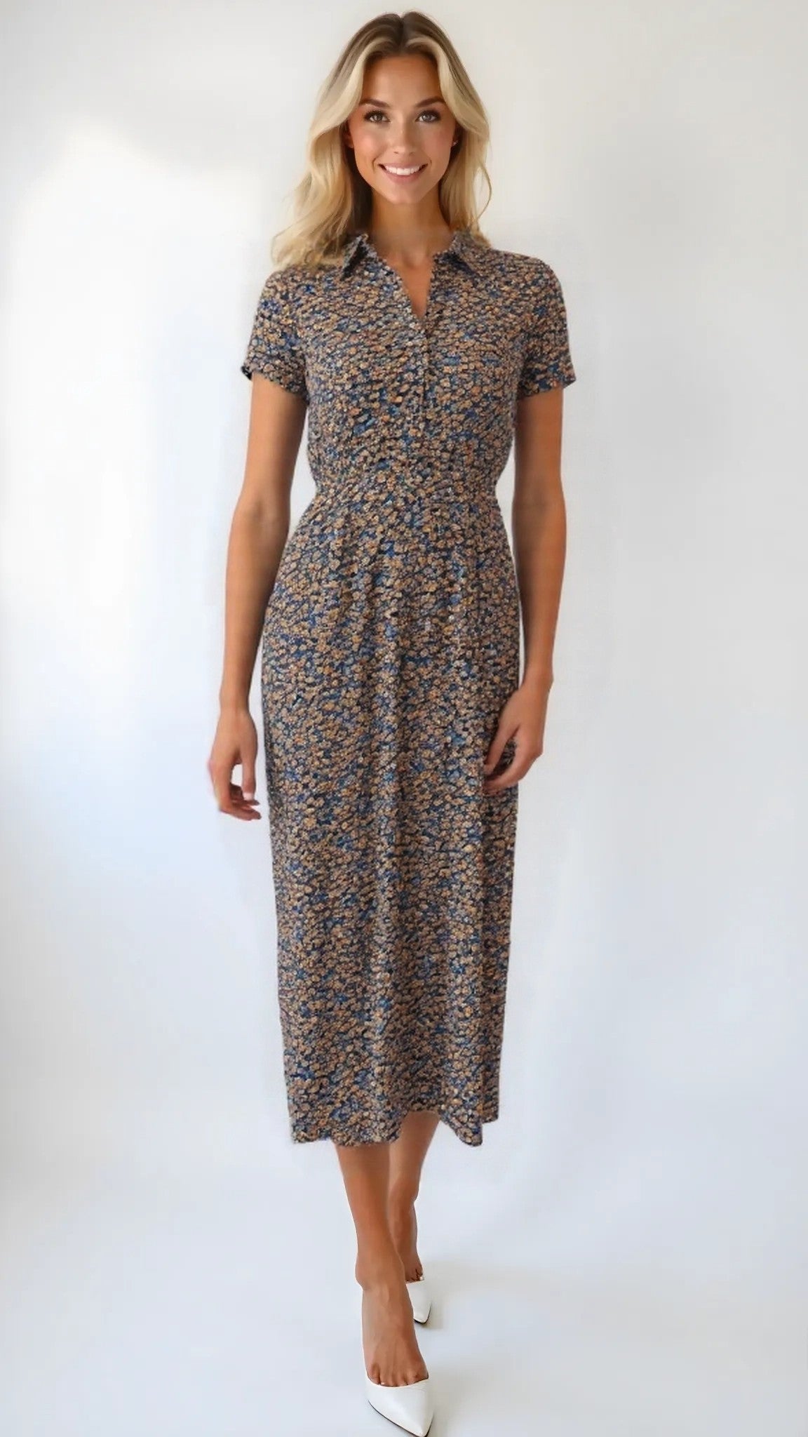 Calvin Klein Jeans Printed Shirtdress