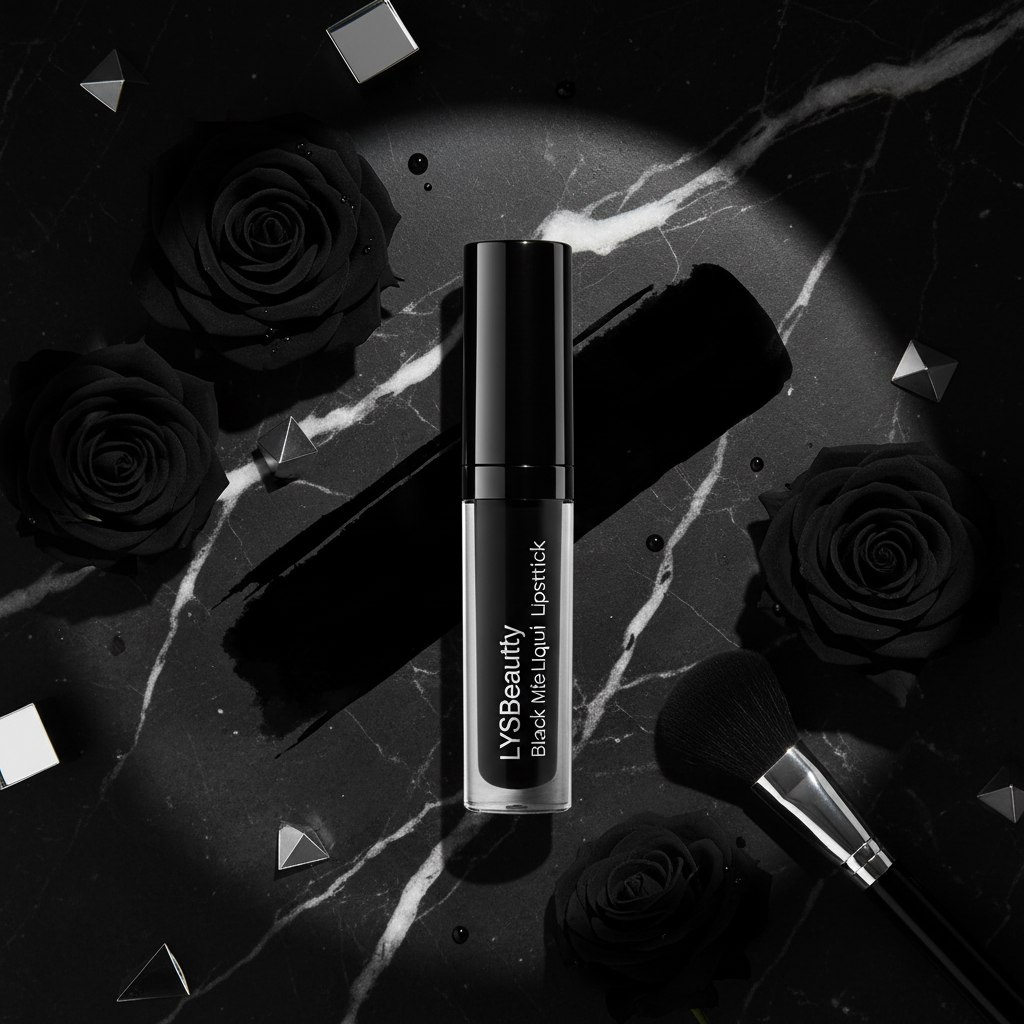 Black Matte Liquid Lipstick LYSBeauty