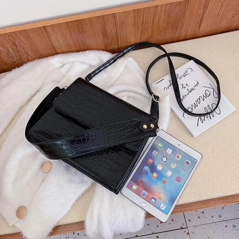 Elegant Modern Women and Girls New Luxury Pu Leather Messenger Bags For Girls And Ladies Handbags for Women Gifts