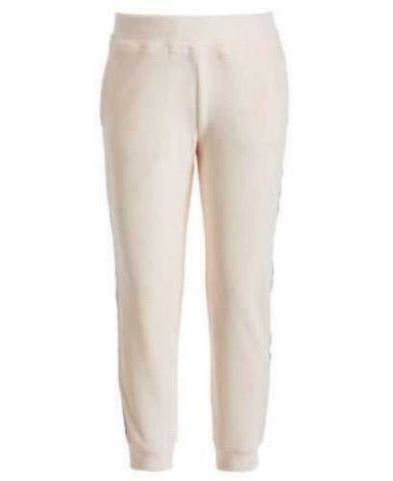 Ideology Girl's Side-Taped Velour Sweatpants