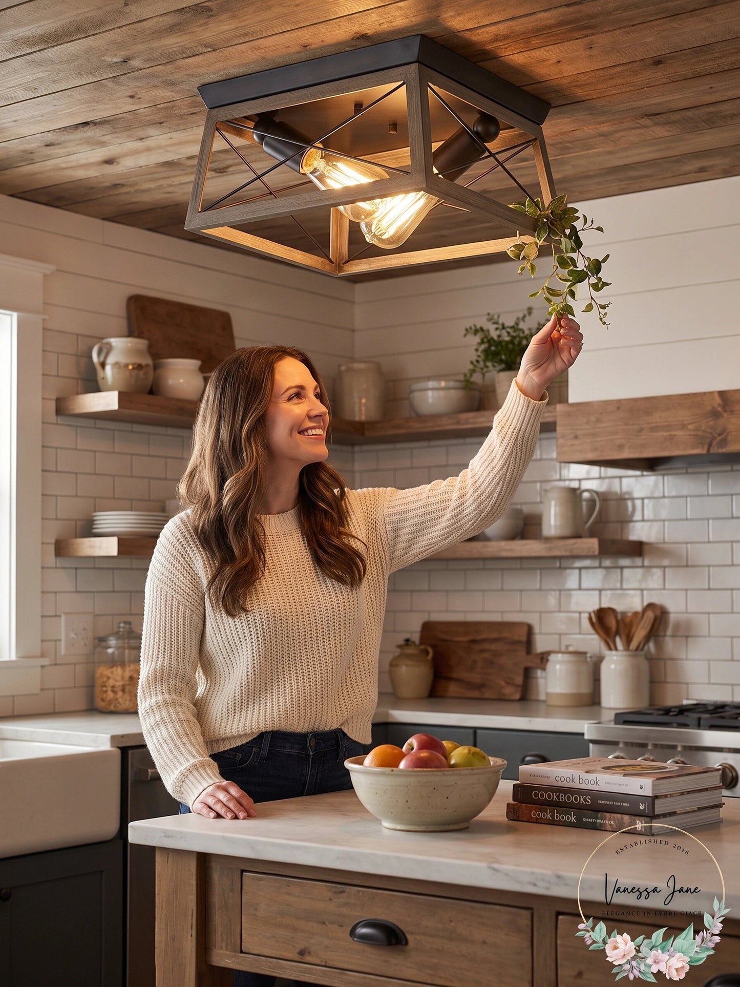 Progress Lighting Briarwood Collection Two-light Flush Mount