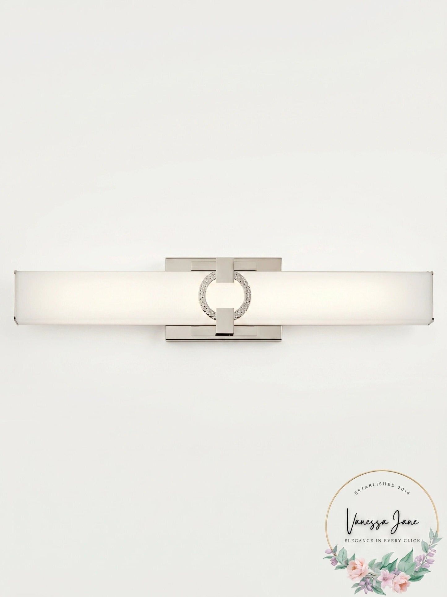 Kichler Bordeaux Linear Bath 22 LED Polished Nickel