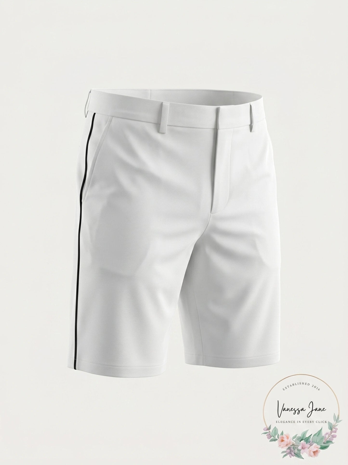Calvin Klein Mens Flat-Front 10 In Shorts, Size 32W